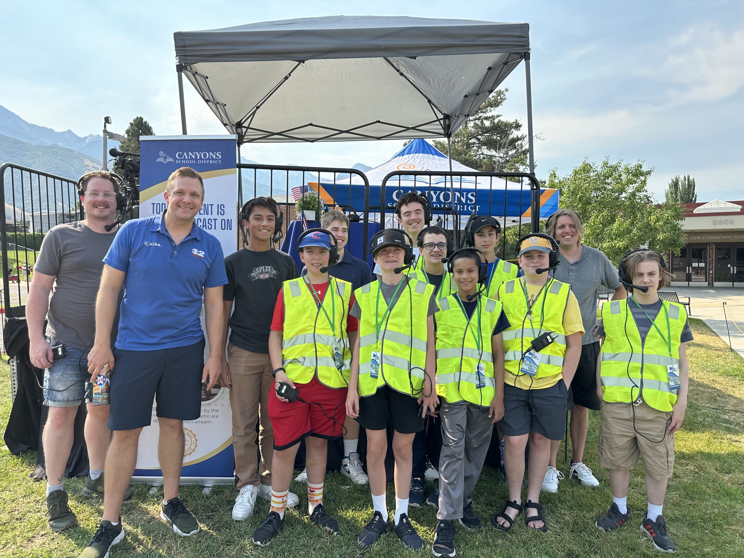 CSDtv student camera operator